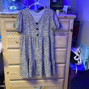 shein dalmation dress